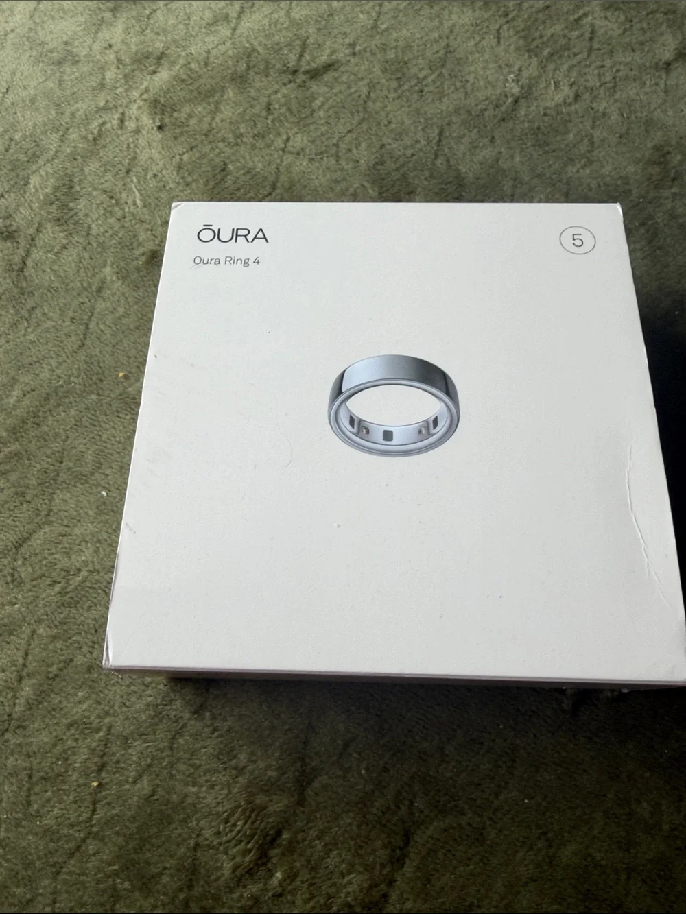 Silver Oura Ring 4 - size 5
